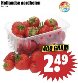 Dirk Hollandse aardbeien aanbieding