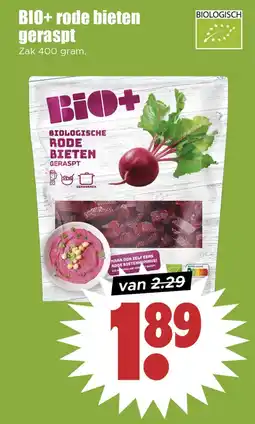 Dirk BIO+ rode bieten geraspt aanbieding