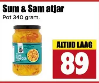 Dirk Sum & Sam atjar aanbieding
