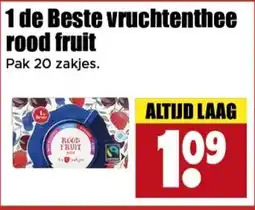 Dirk 1 de Beste vruchtenthee rood fruit aanbieding