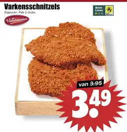 Dirk Varkensschnitzels aanbieding