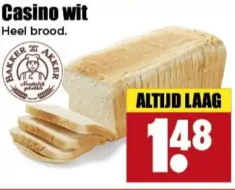 Dirk Casino wit aanbieding