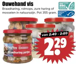 Dirk Ouwehand vis aanbieding