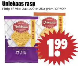 Dirk Uniekaas rasp aanbieding
