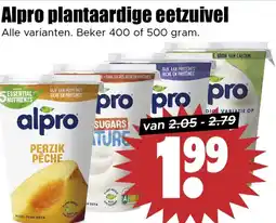 Dirk Alpro plantaardige eetzuivel aanbieding