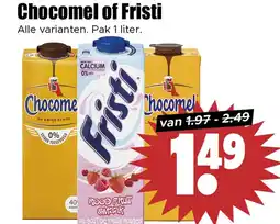 Dirk Chocomel of Fristi aanbieding