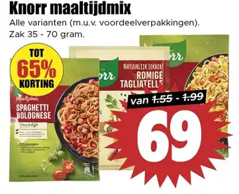 Dirk Knorr maaltijdmix aanbieding