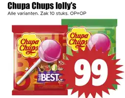 Dirk Chupa Chups lolly's aanbieding