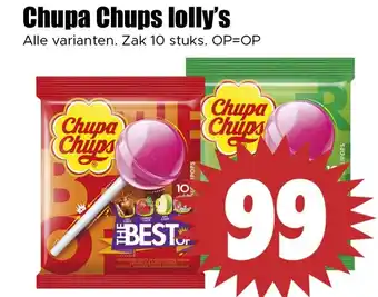 Dirk Chupa Chups lolly's aanbieding