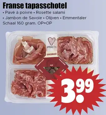 Dirk Franse tapasschotel aanbieding