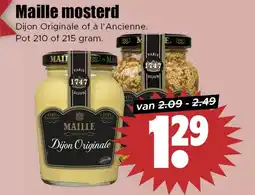 Dirk Maille mosterd aanbieding