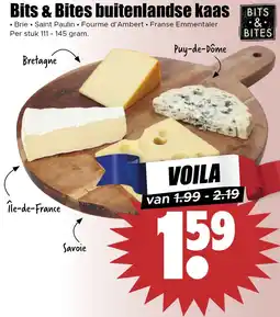 Dirk Bits & Bites buitenlandse kaas aanbieding