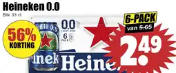 Dirk Heineken 0.0 aanbieding