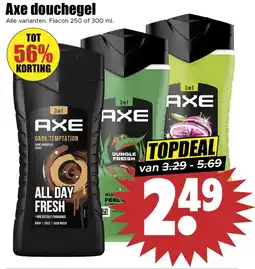 Dirk Axe douchegel aanbieding