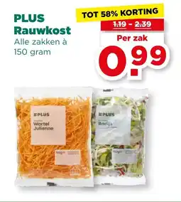 PLUS PLUS Rauwkost aanbieding
