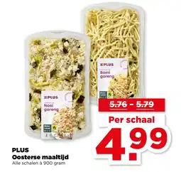PLUS PLUS Oosterse maaltijd aanbieding