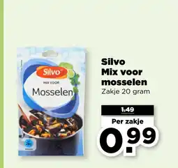 PLUS Silvo Mix voor mosselen aanbieding
