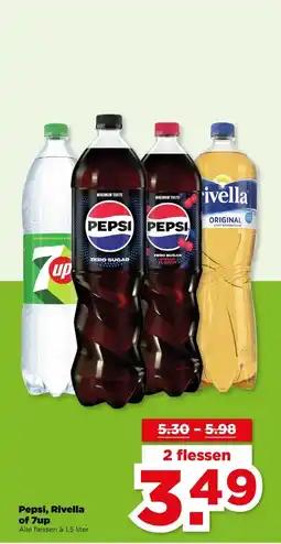 PLUS Pepsi, Rivella of 7up aanbieding