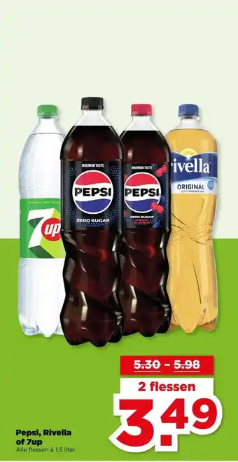 PLUS Pepsi, Rivella of 7up aanbieding