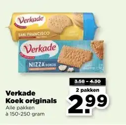 PLUS Verkade Koek originals aanbieding