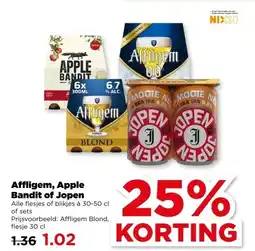PLUS Affligem, Apple Bandit of Jopen aanbieding
