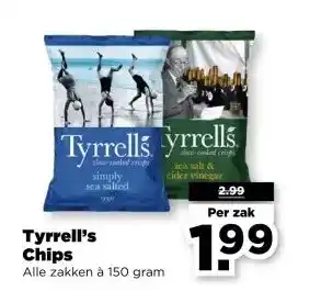 PLUS Tyrrell's Chips aanbieding
