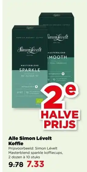 PLUS Alle Simon Lévelt Koffie aanbieding
