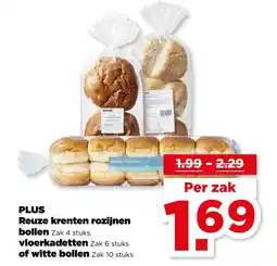 PLUS PLUS Reuze krenten rozijnen bollen vloerkadetten of witte bollen aanbieding
