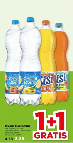 PLUS Crystal Clear of Sisi aanbieding