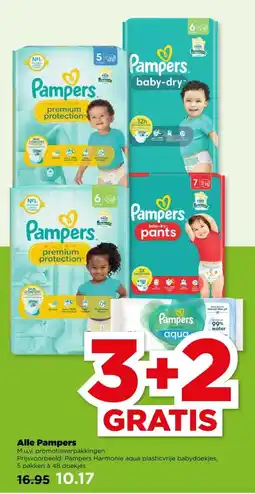 PLUS Alle Pampers aanbieding
