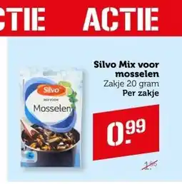 Coop Silvo Mix voor mosselen aanbieding