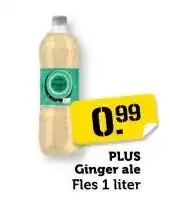 Coop PLUS Ginger ale aanbieding