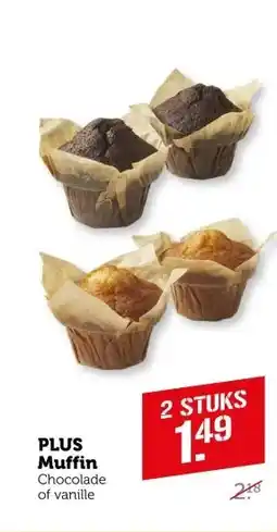 Coop PLUS Muffin aanbieding