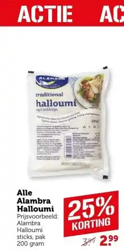 Coop Alle Alambra Halloumi aanbieding