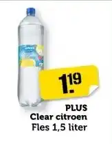 Coop PLUS Clear citroen aanbieding