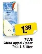 Coop PLUS Clear appel / peer aanbieding