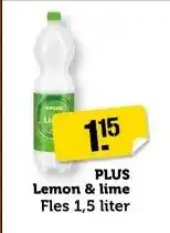Coop PLUS Lemon & lime aanbieding