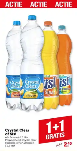 Coop Crystal Clear of Sisi aanbieding