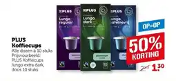 Coop PLUS Koffiecups aanbieding