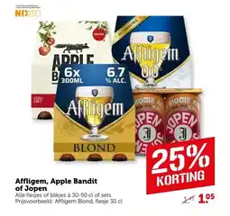 Coop Affligem, Apple Bandit of Jopen aanbieding