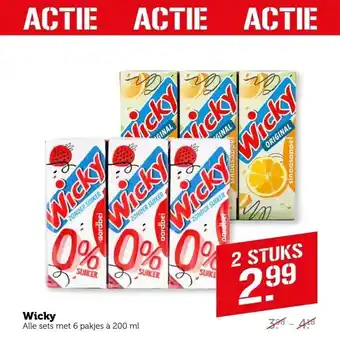 Coop Wicky aanbieding