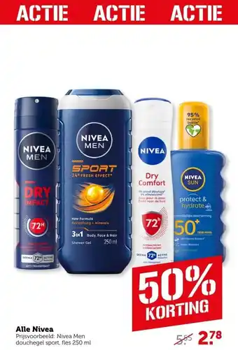Coop Alle Nivea aanbieding