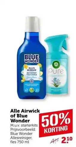 Coop Alle Airwick of Blue Wonder aanbieding