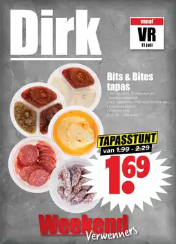 Dirk Bits & Bites tapas aanbieding