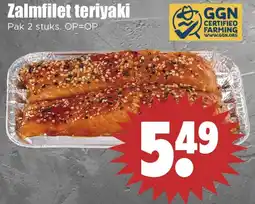 Dirk Zalmfilet teriyaki aanbieding