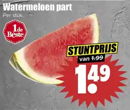 Dirk Watermeloen part aanbieding