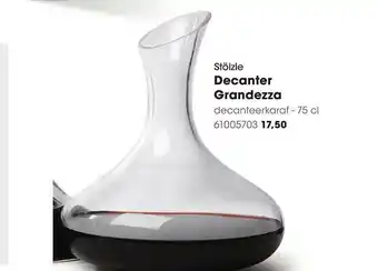 HANOS Stölzle Decanter Grandezza Decanteerkaraf aanbieding