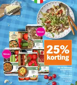 Albert Heijn Alle AH Italiaanse verspakketten Bijv. lasagne aanbieding