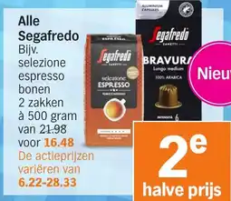 Albert Heijn Alle Segafredo aanbieding