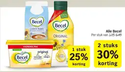 Albert Heijn Alle Becel aanbieding